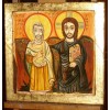 Christ and his Friend, The Icon of Friendship, Christ and Abbot Mena
