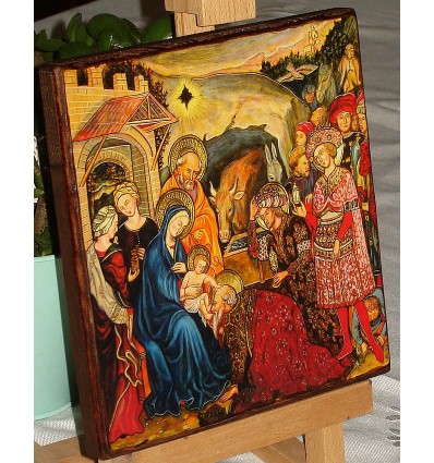 Christmas Icon, Three Wise Men, Three Kings, The Magi. Internet Shop with Icons