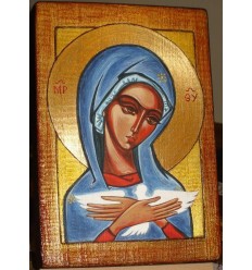 Pneumatophora - The Icon of Our Lady carrying the Holy Spirit