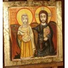 Christ and Abba Menas - The Icon of Friendship - Christ and His Friend